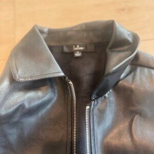 Lulus Leather Bomber Jacket
